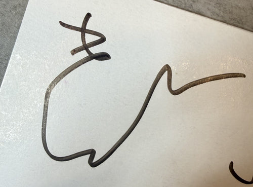 AUTOGRAPHED O Fracas - Factfinding EP 10" UK Import Ltd Edtn #'d (#011/500) SVG+