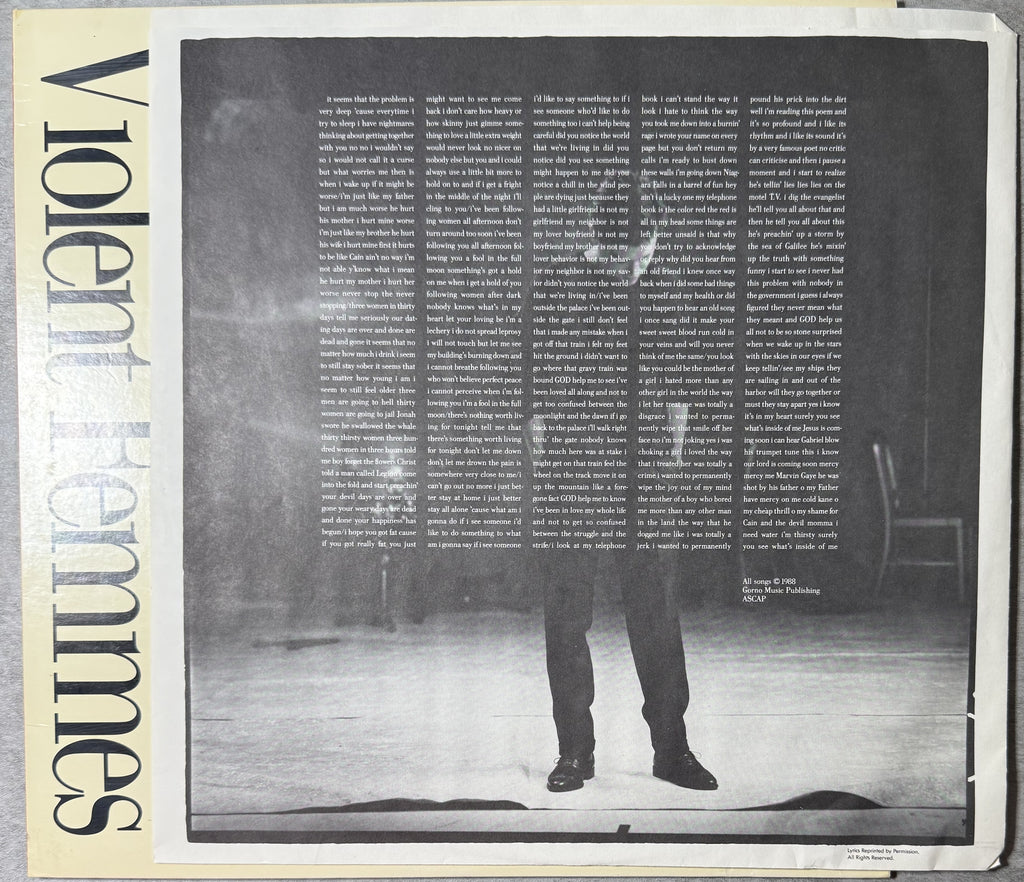 Violent Femmes - 3 - 1988 US 1st Press PROMO Copy (Allied) VG+/VG+