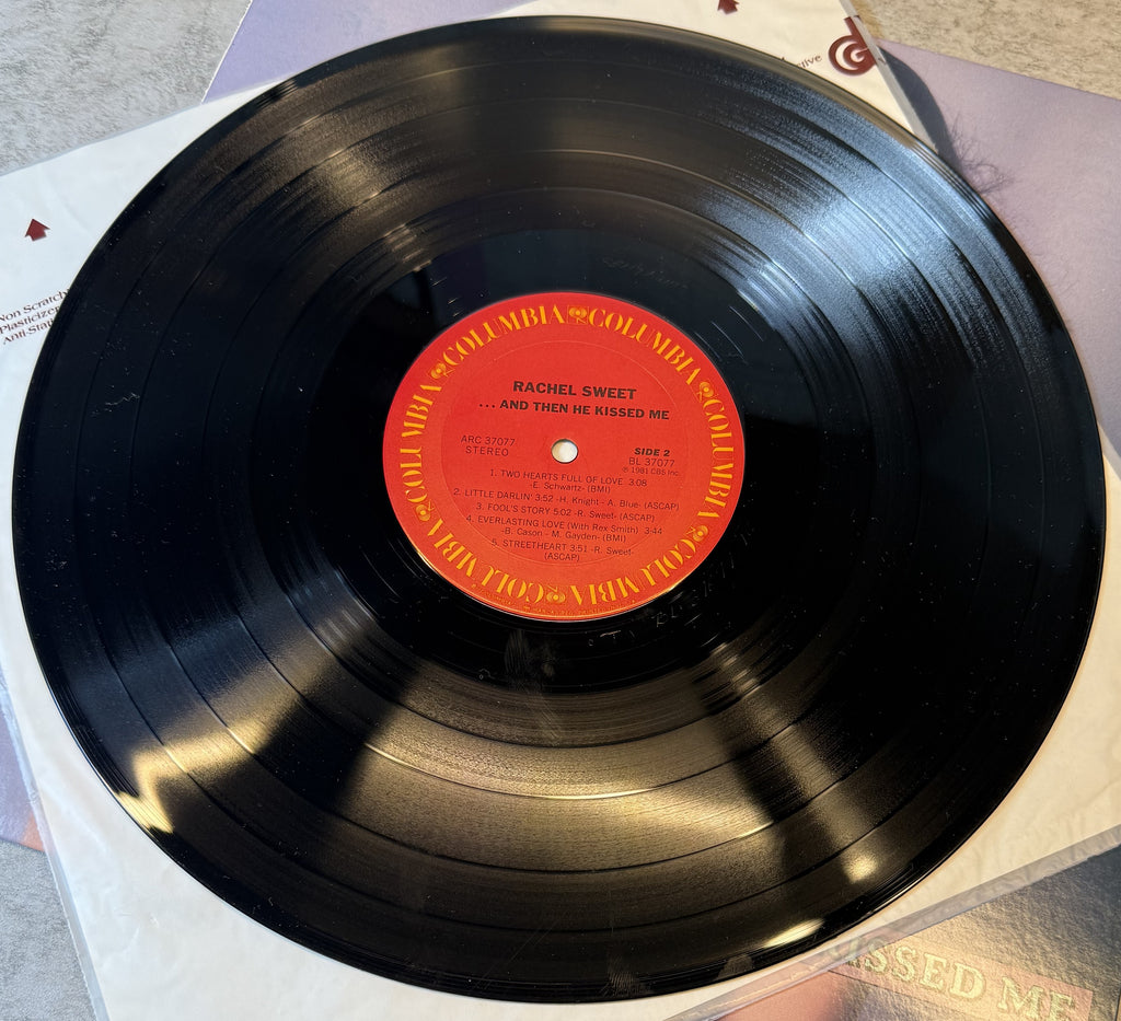 Rachel Sweet ...And Then He Kissed Me 1981 US 1st Press VG+/VG+