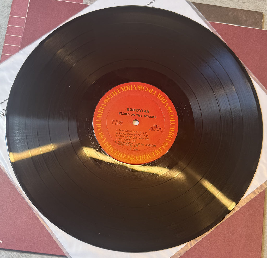 Bob Dylan - Blood On The Tracks - 1975 US 1st Press (Black Liner Notes) VG+/VG+