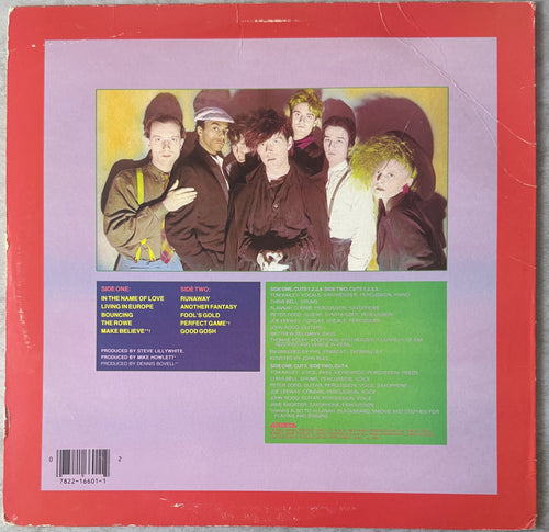 Thompson Twins - In The Name Of Love - 1982 US 1st Press (HRM Press) VG+/VG