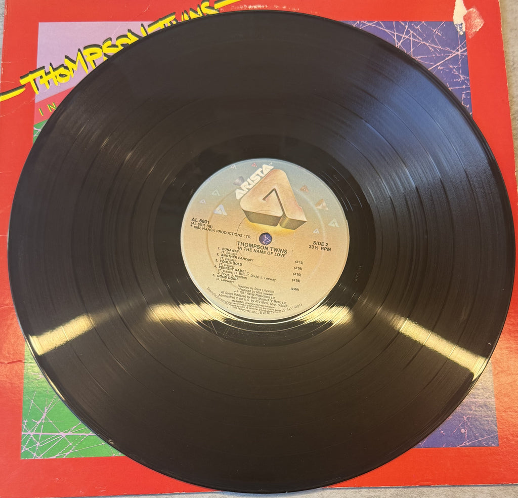 Thompson Twins - In The Name Of Love - 1982 US 1st Press (HRM Press) VG+/VG