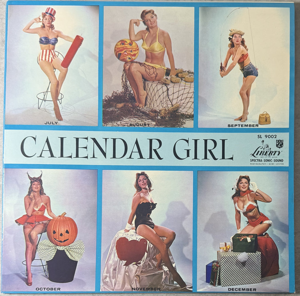 AUTOGRAPHED Julie London - Calendar Girl 1956 US 1st Press VG+/VG+