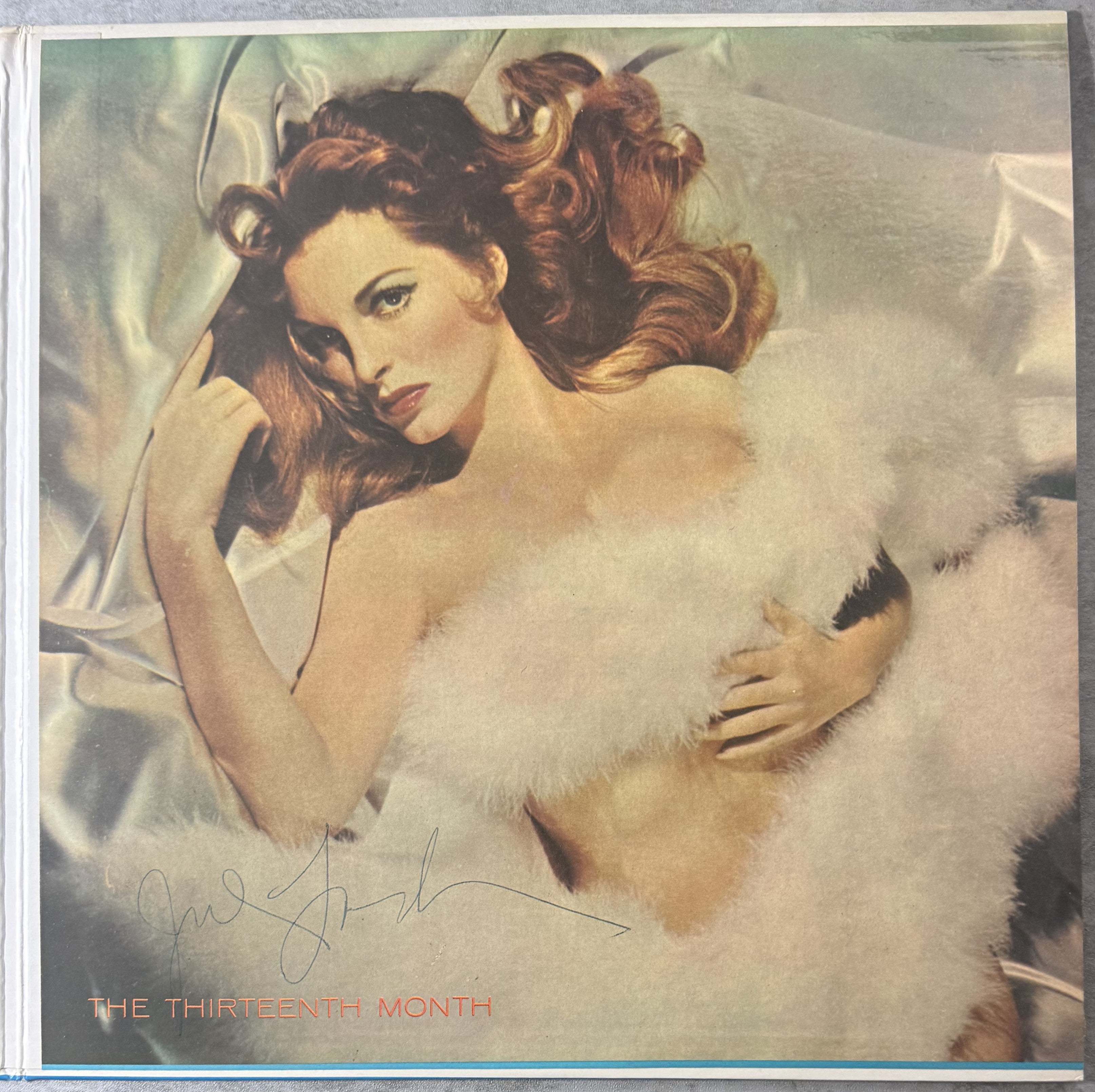 AUTOGRAPHED Julie London - Calendar Girl 1956 US 1st Press VG+/VG+