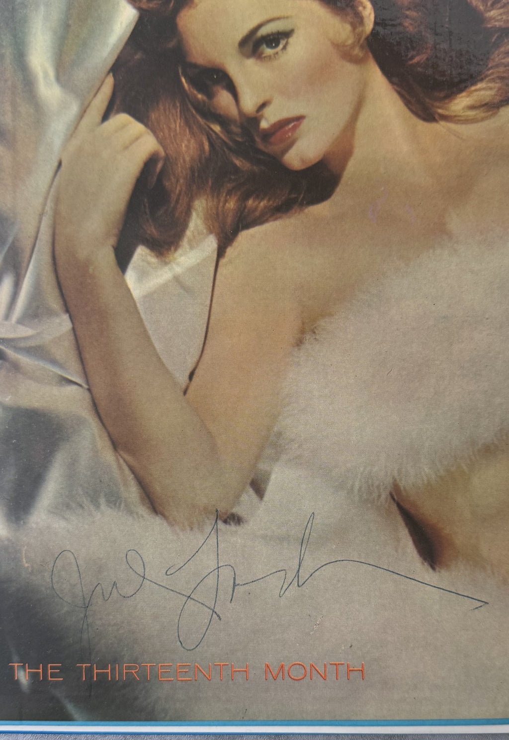 AUTOGRAPHED Julie London - Calendar Girl 1956 US 1st Press VG+/VG+
