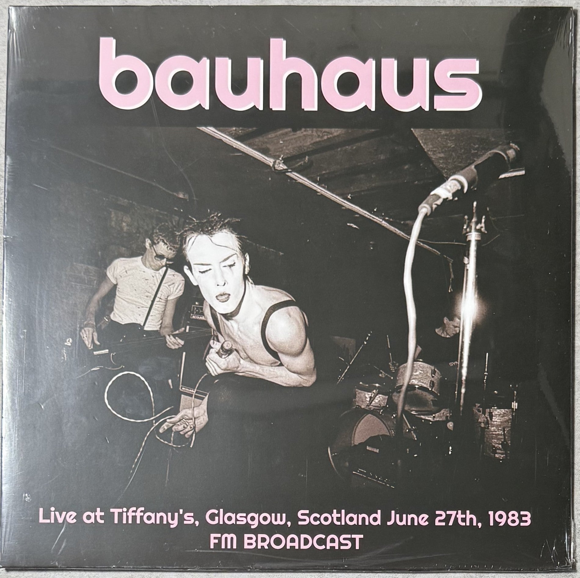 Bauhaus - Live At Tiffany's - SEALED/NM Pink Vinyl Ltd Edtn (500)
