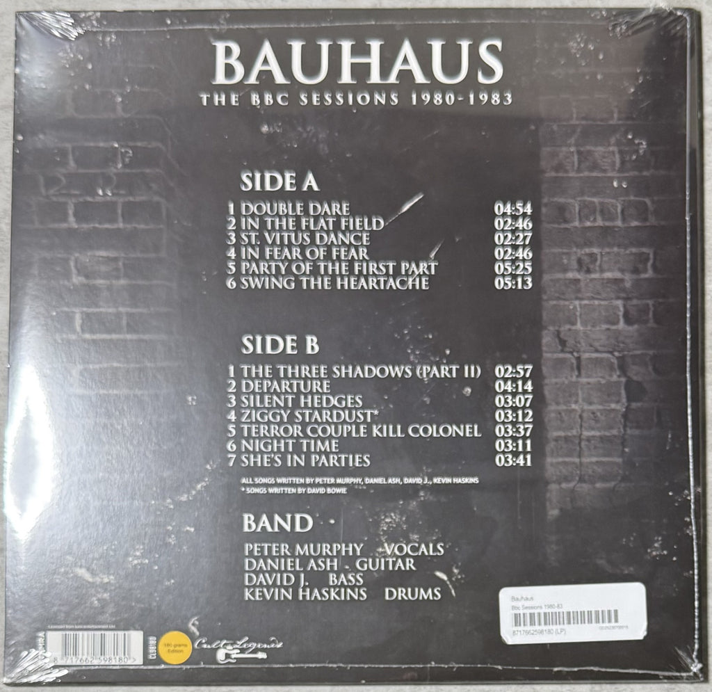 Bauhaus - The BBC Sessions 1980-1983 SEALED/NM 180g Audiophile Vinyl
