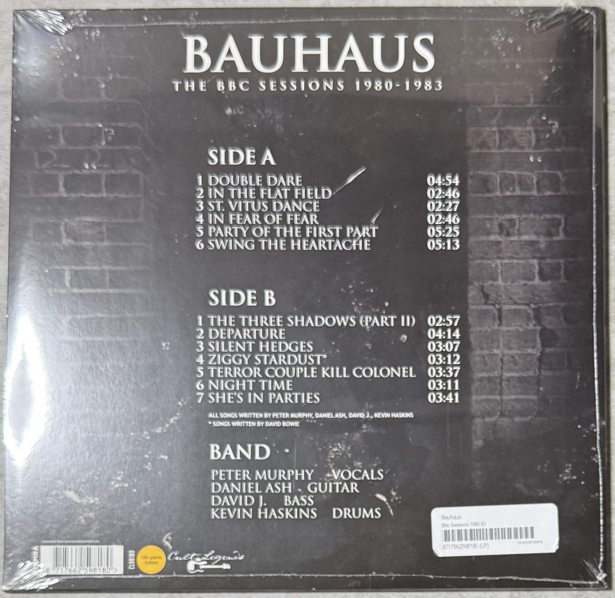 Bauhaus - The BBC Sessions 1980-1983 SEALED/NM 180g Audiophile Vinyl
