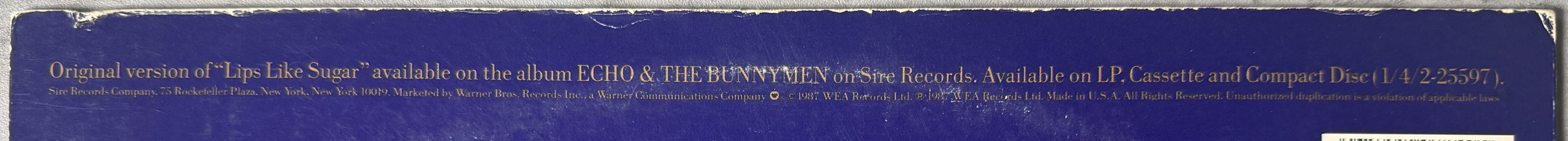 ECHO & THE BUNNYMEN - 4 PACK RARITIES -- VG+/VG , 3x 1st press + 12" NZ EP
