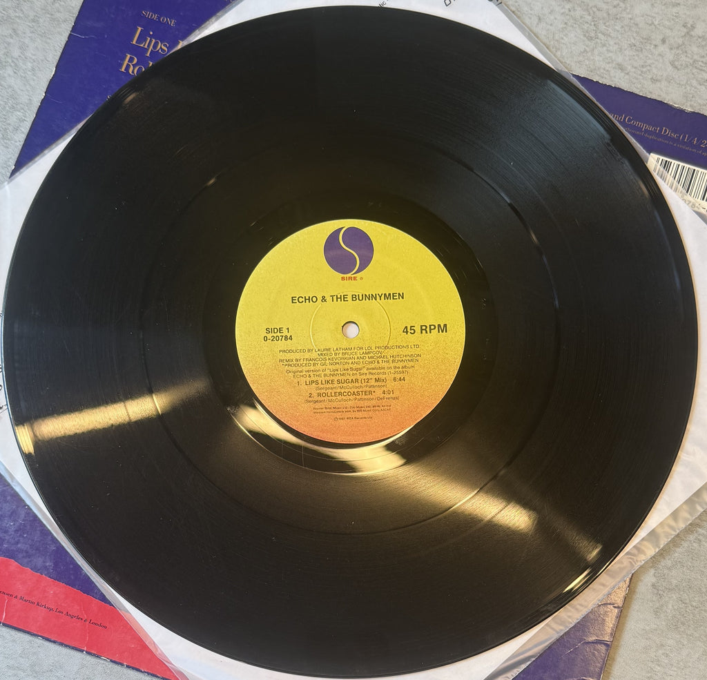 ECHO & THE BUNNYMEN - 4 PACK RARITIES -- VG+/VG , 3x 1st press + 12" NZ EP