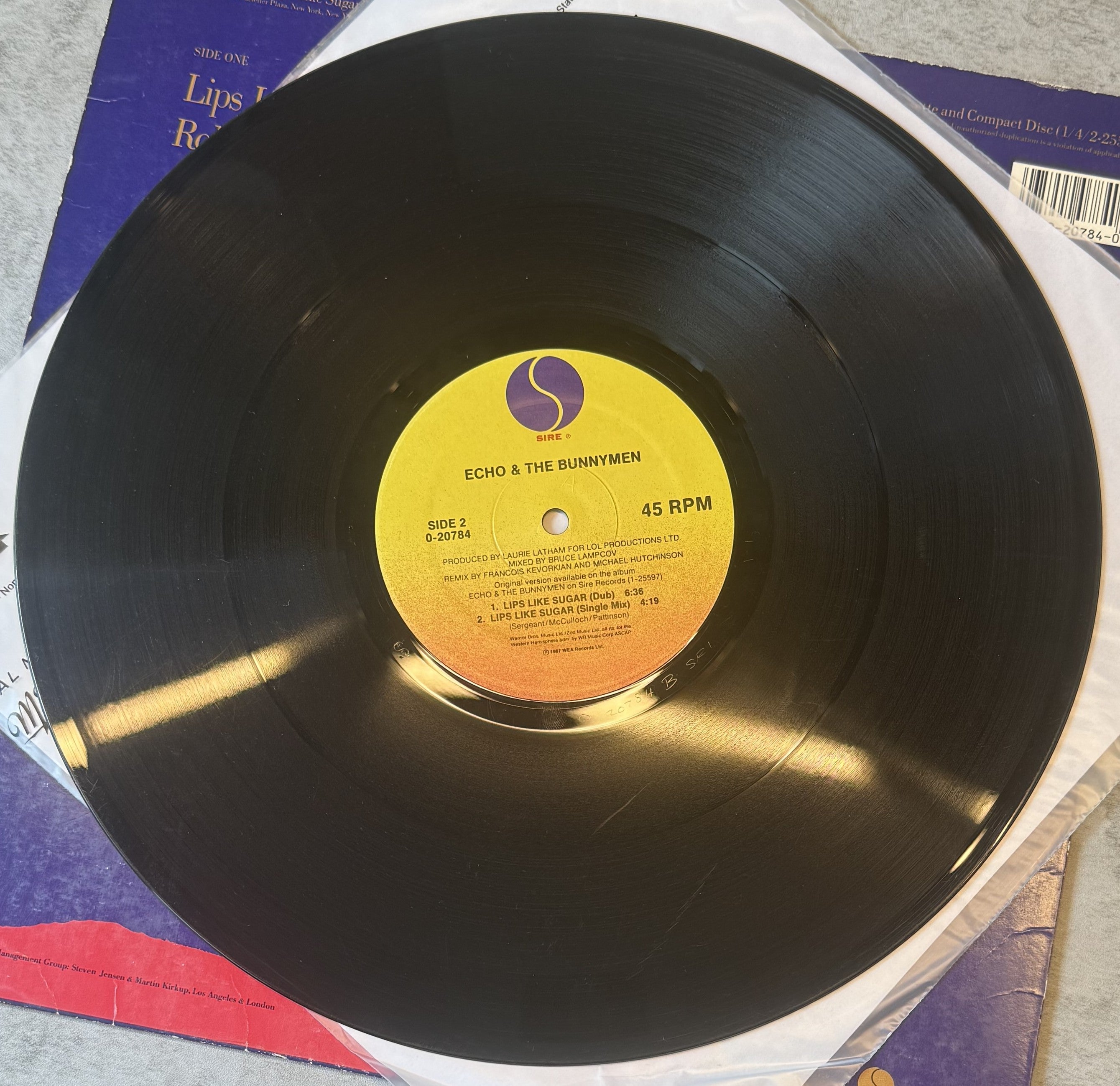 ECHO & THE BUNNYMEN - 4 PACK RARITIES -- VG+/VG , 3x 1st press + 12" NZ EP