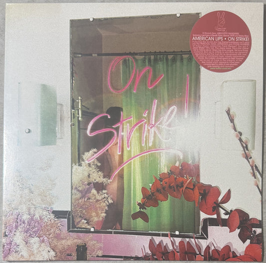 RARE PUNK American Lips - On Strike! SEALED/NM 2025 Ltd Edtn (100 copies) Clear Vinyl