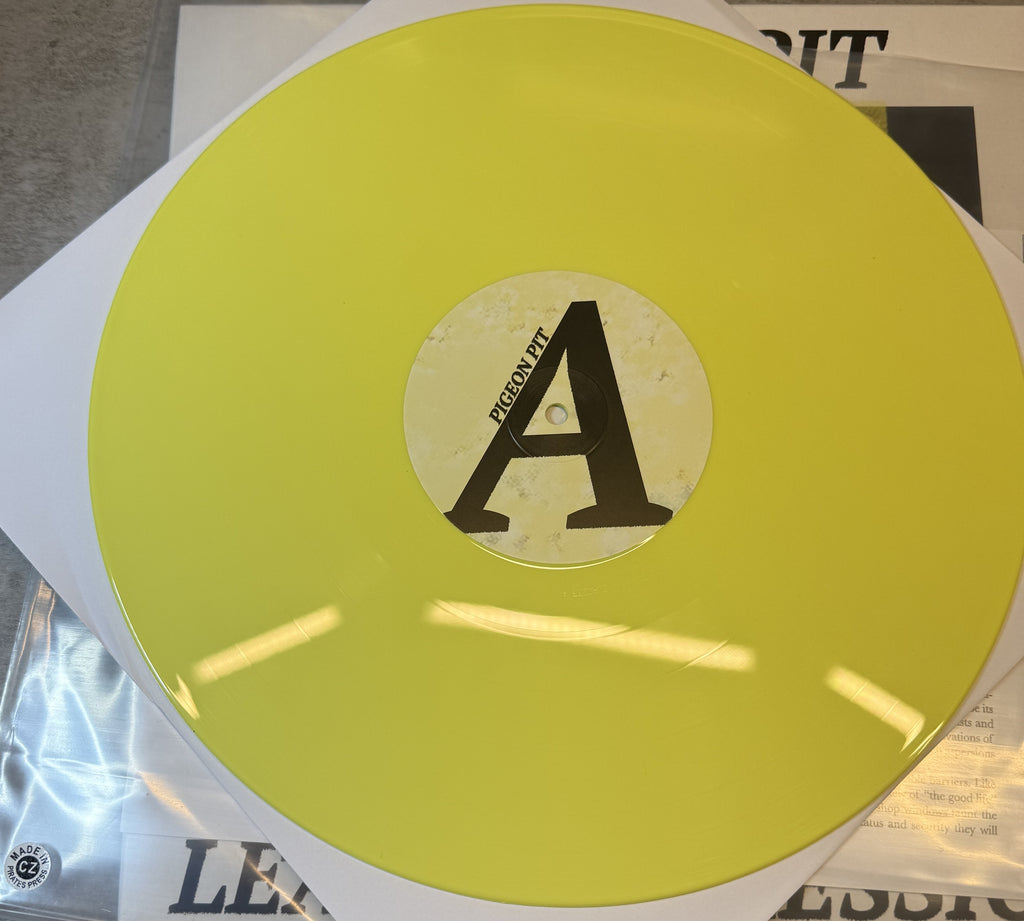 FOLK PUNK! Pigeon Pit - Leash Aggression NEW NM Ltd Edtn (300) 1st Press Yellow Vinyl