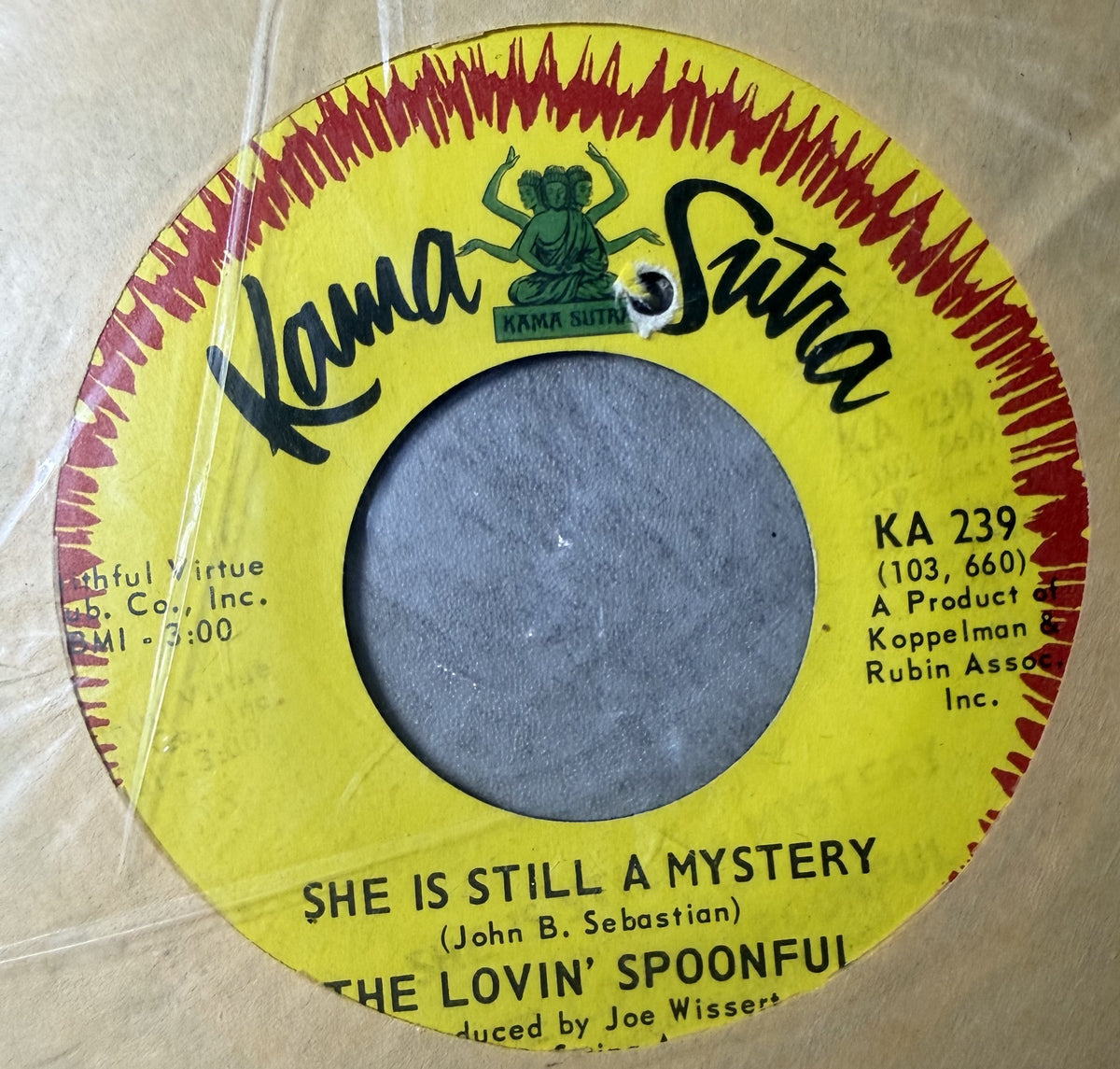 1967 SEALED/NM!  The Lovin' Spoonful - She Is Still A Mystery - sealed in Woolworth bag!
