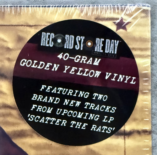 L7 - Burn Baby / Fighting The Crave - SEALED/NM 2019 RSD Ltd Edtn (1,500 copies) Golden Yellow Vinyl