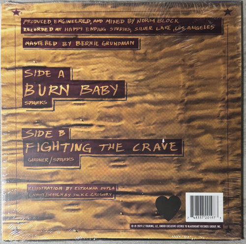 L7 - Burn Baby / Fighting The Crave - SEALED/NM 2019 RSD Ltd Edtn (1,500 copies) Golden Yellow Vinyl