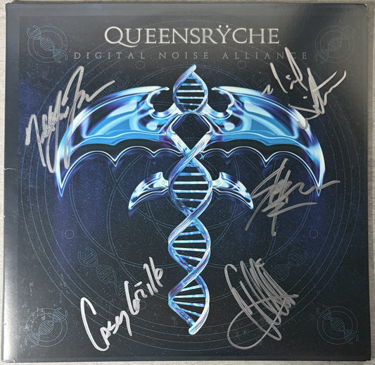 AUTOGRAPHED - Queensryche - Digital Noise Alliance 180g vinyl VG/VG+