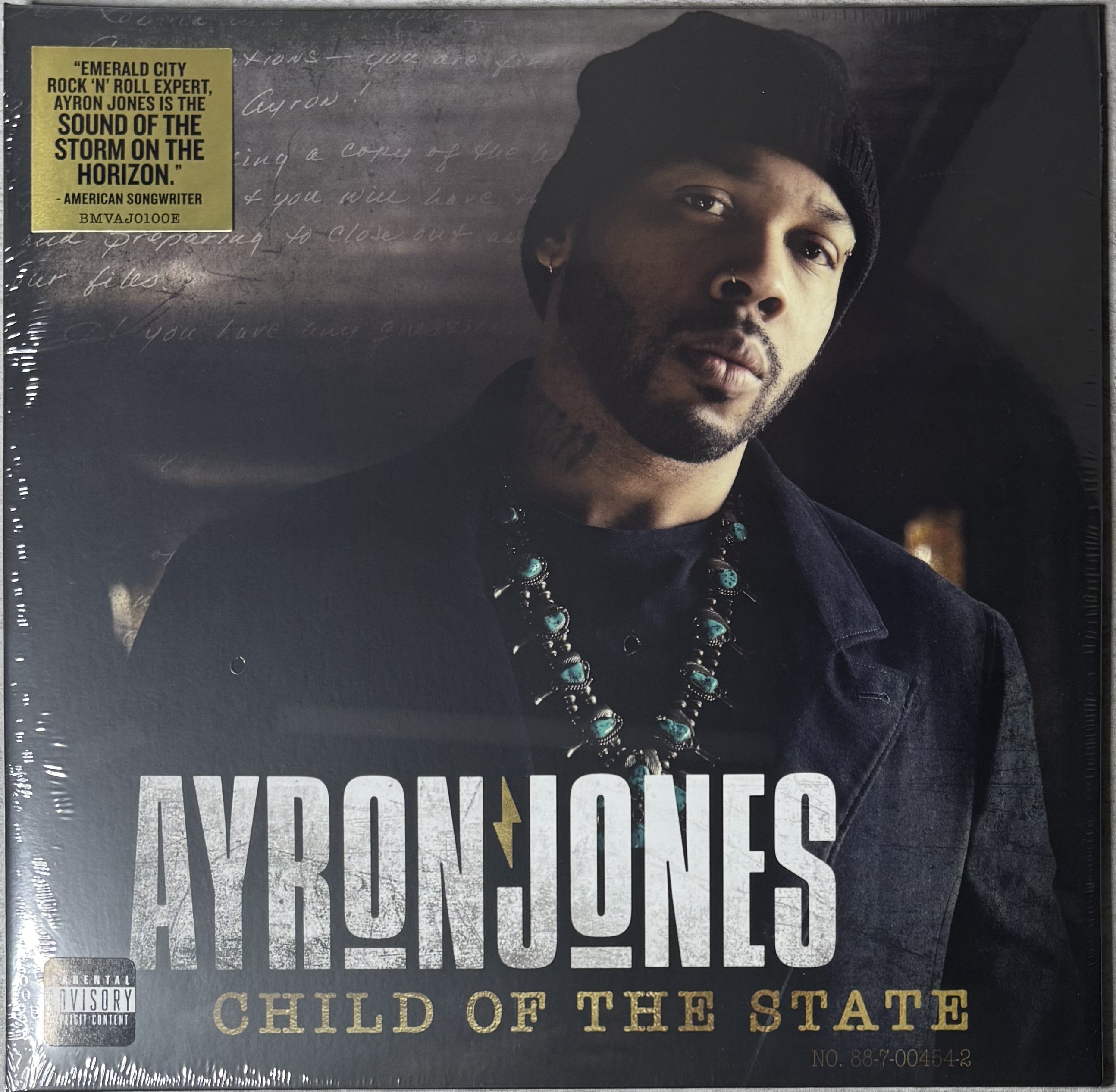 Ayron Jones - Child Of The State PURPLE Vinyl SEALED/NM Ltd Edtn (500 copies)