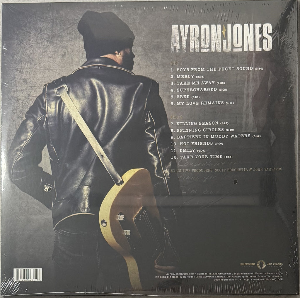 Ayron Jones - Child Of The State PURPLE Vinyl SEALED/NM Ltd Edtn (500 copies)
