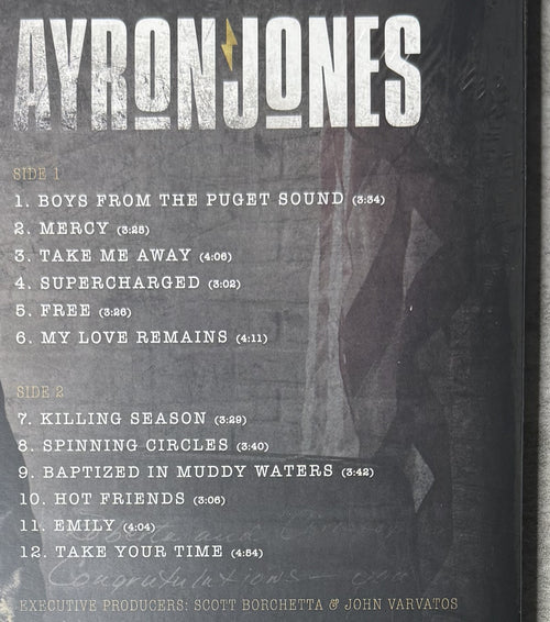 Ayron Jones - Child Of The State PURPLE Vinyl SEALED/NM Ltd Edtn (500 copies)