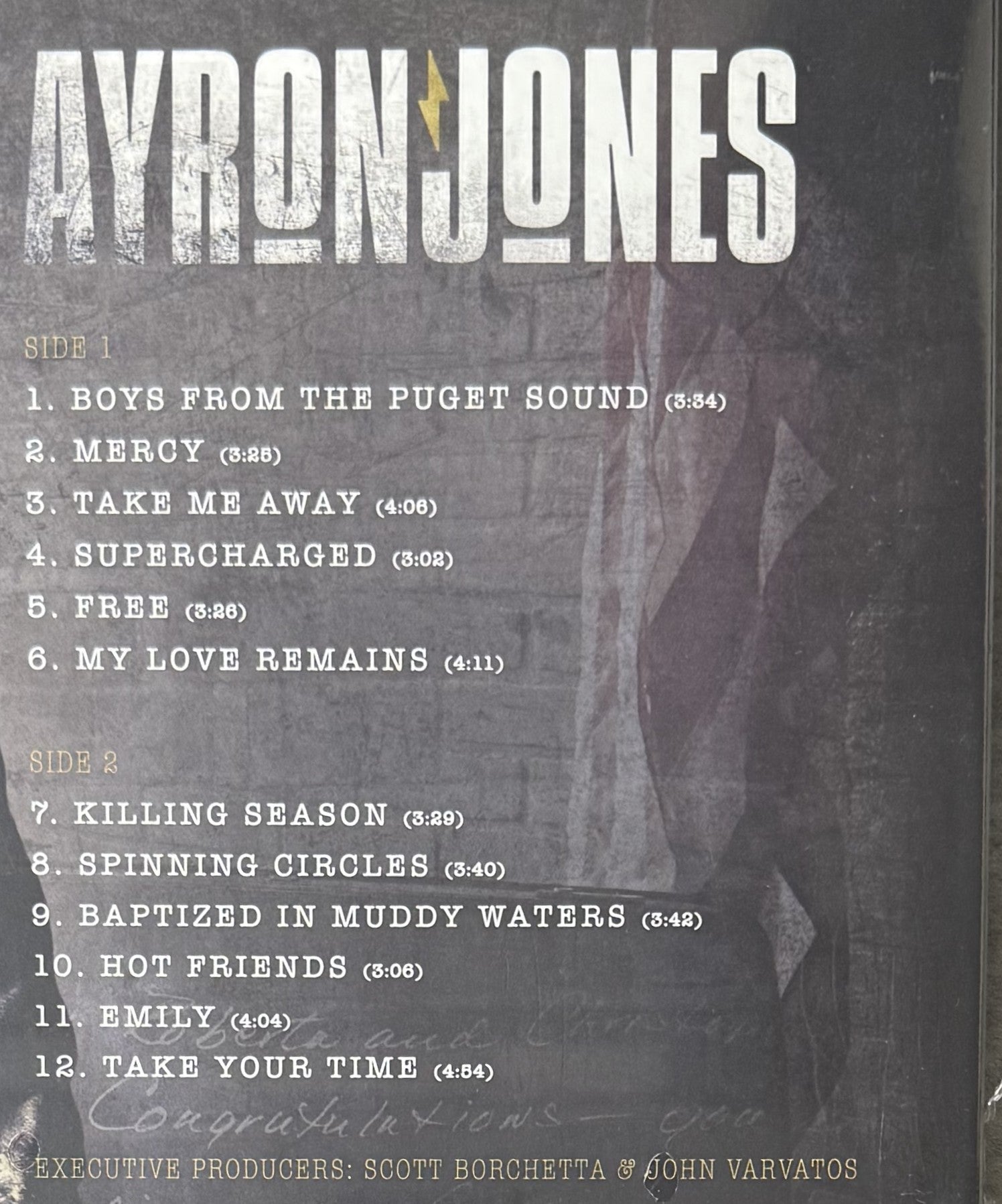 Ayron Jones - Child of the State 2021 SILVER SWIRL Vinyl SEALED/NM Ltd Edtn (500)