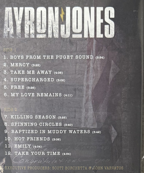 Ayron Jones - Child of the State 2021 SILVER SWIRL Vinyl SEALED/NM Ltd Edtn (500)