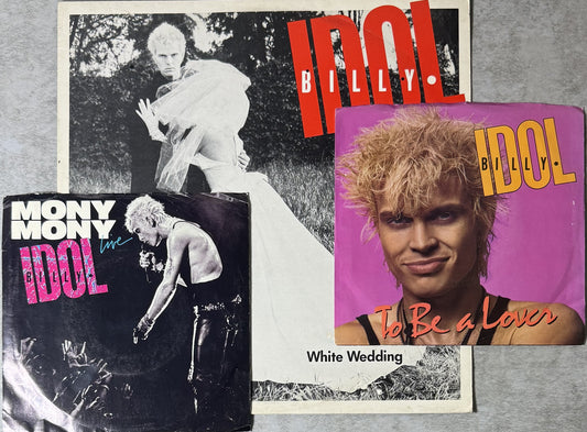 Billy Idol 3-disc Fan Pack - White Wedding (UK Import), Mony Mony, To Be A Lover VG+