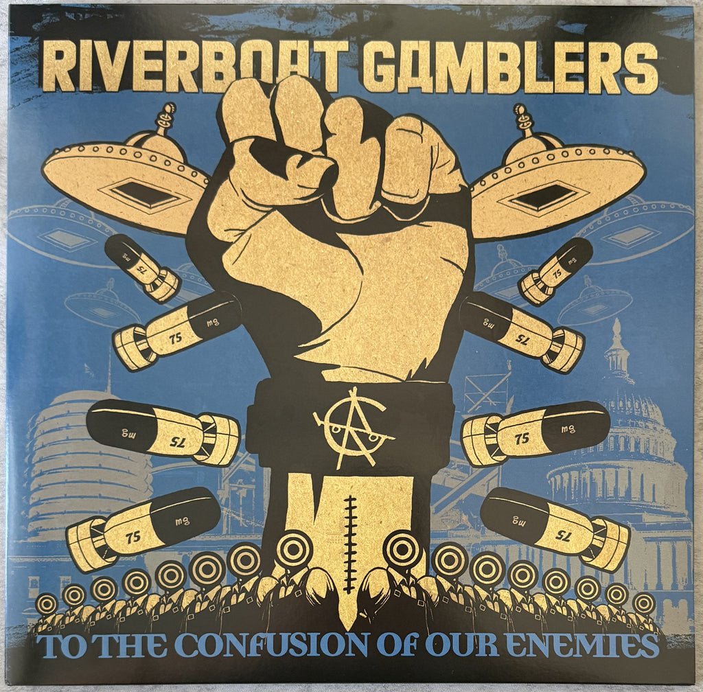 The Riverboat Gamblers - To The Confusion Of Our Enemies 2025 NEW/NM Ltd Edtn (500) Blue Vinyl