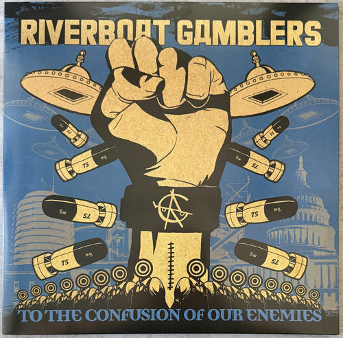 The Riverboat Gamblers - To The Confusion Of Our Enemies 2025 NEW/NM Ltd Edtn (500) Blue Vinyl