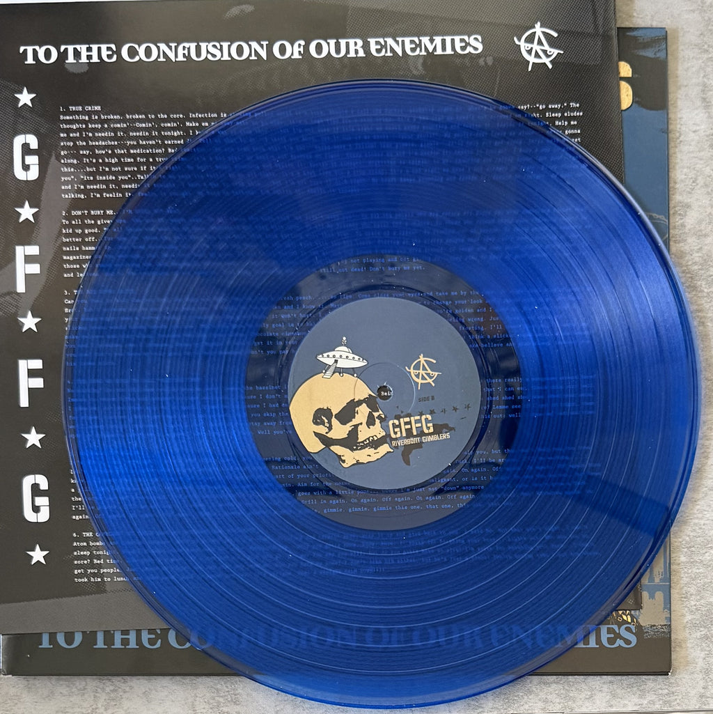 The Riverboat Gamblers - To The Confusion Of Our Enemies 2025 NEW/NM Ltd Edtn (500) Blue Vinyl
