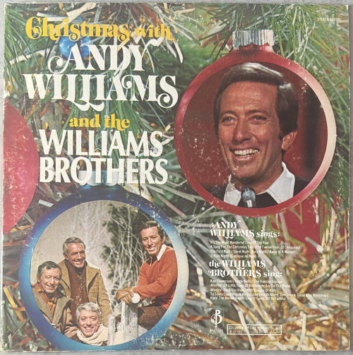 Christmas w Andy Williams & The Williams Bros - 1971 TH 1st Press