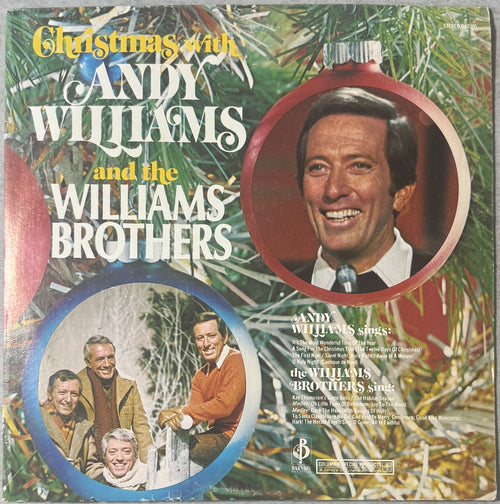 Christmas w Andy Williams & The Williams Bros - 1971 TH 1st Press