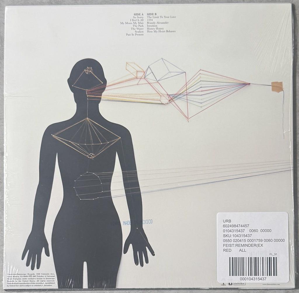 Feist - The Reminder 2025 NEW/SEALED UO Exclusive Ltd Edtn Red Vinyl NM/VG+