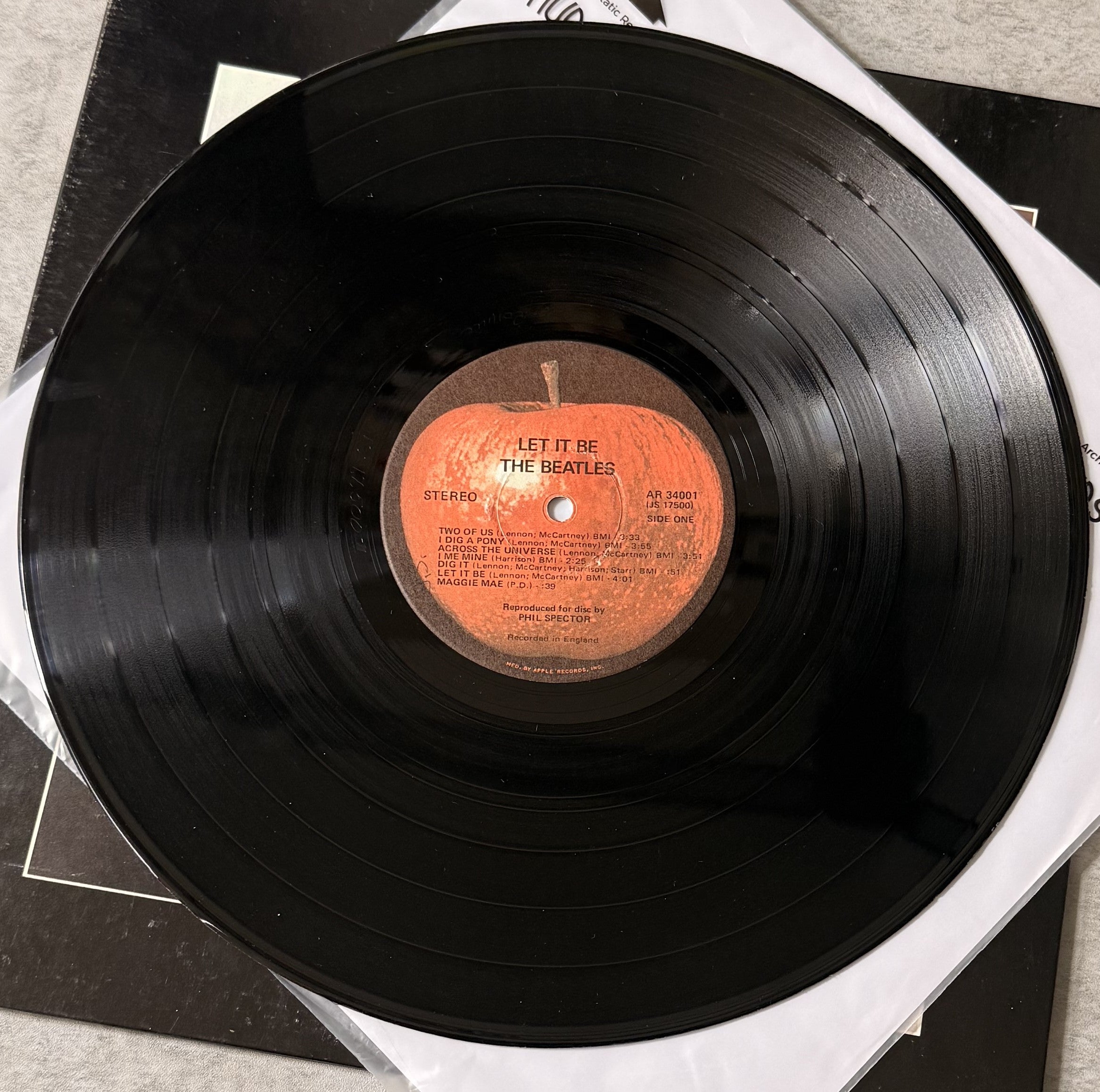 The Beatles - Let It Be 1970 US 1st Press VG+/VG+