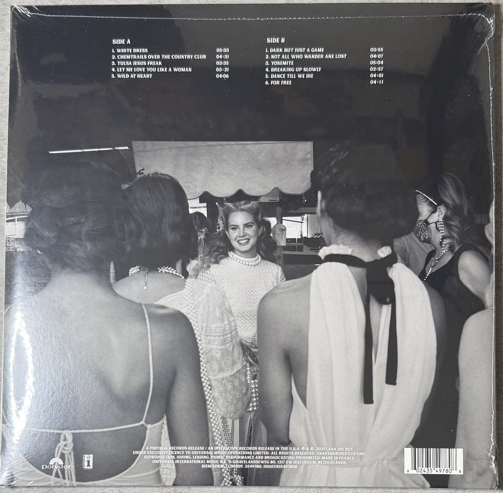 Lana Del Rey - Chemtrails Over The Country Club SEALED/NM 2021 1st Press