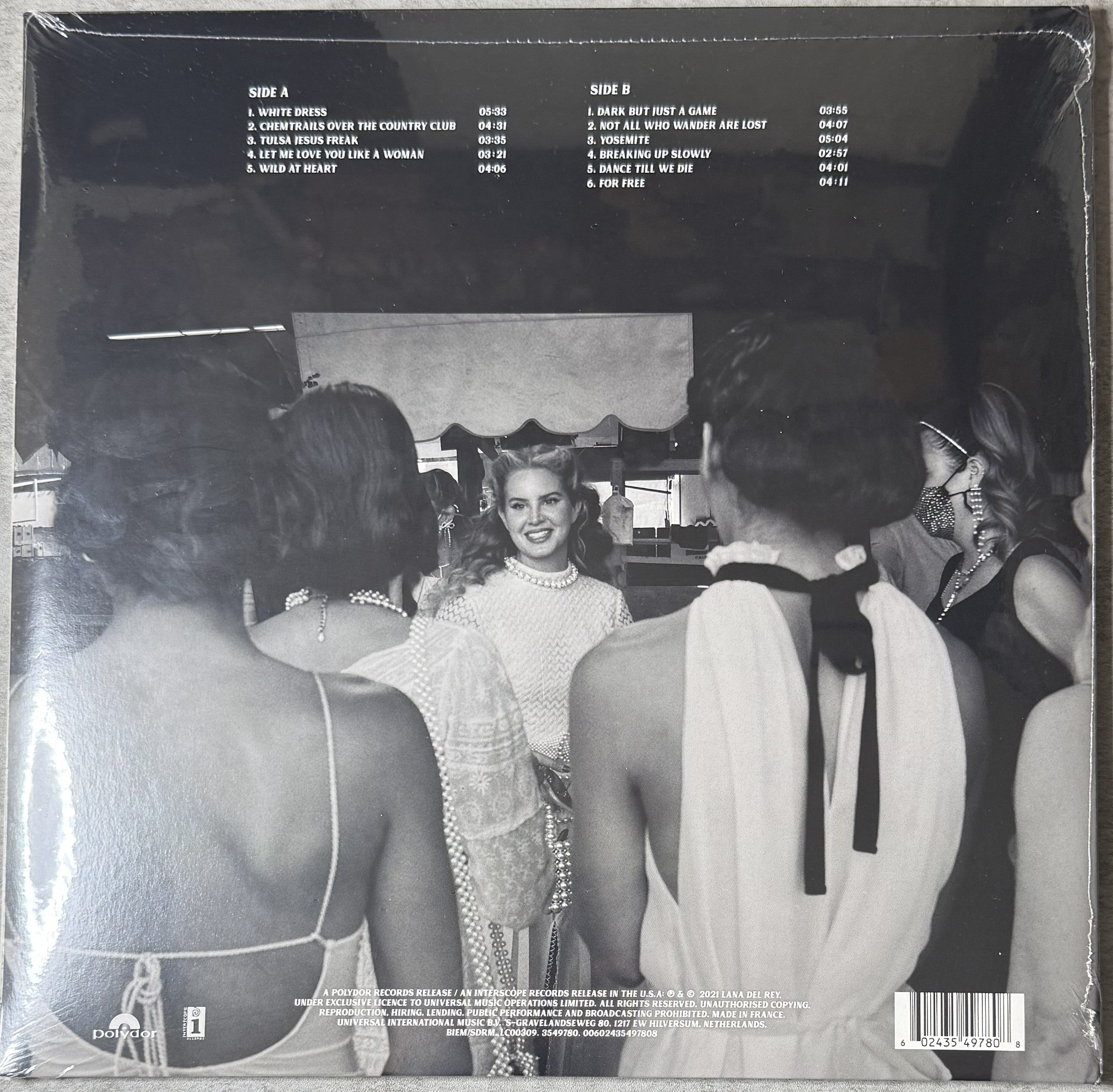 Lana Del Rey - Chemtrails Over The Country Club SEALED/NM 2021 1st Press