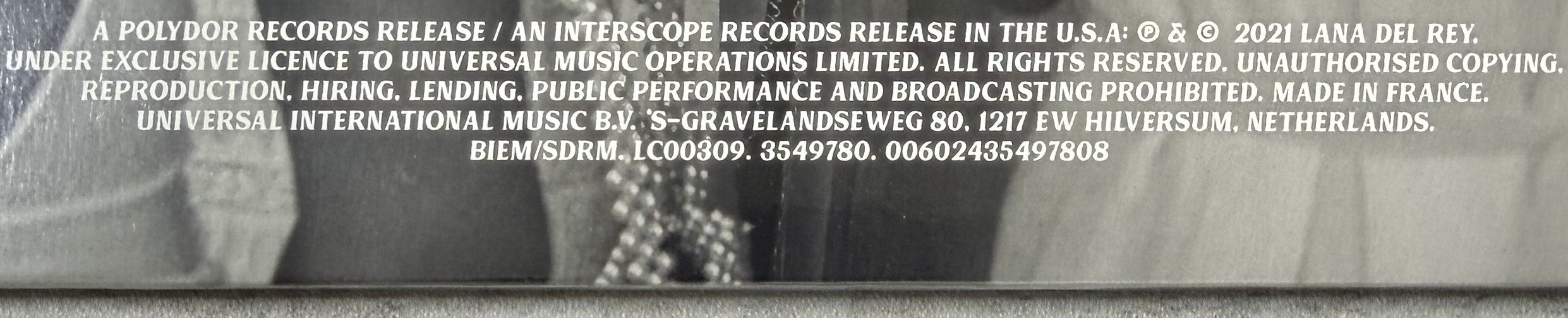 Lana Del Rey - Chemtrails Over The Country Club SEALED/NM 2021 1st Press