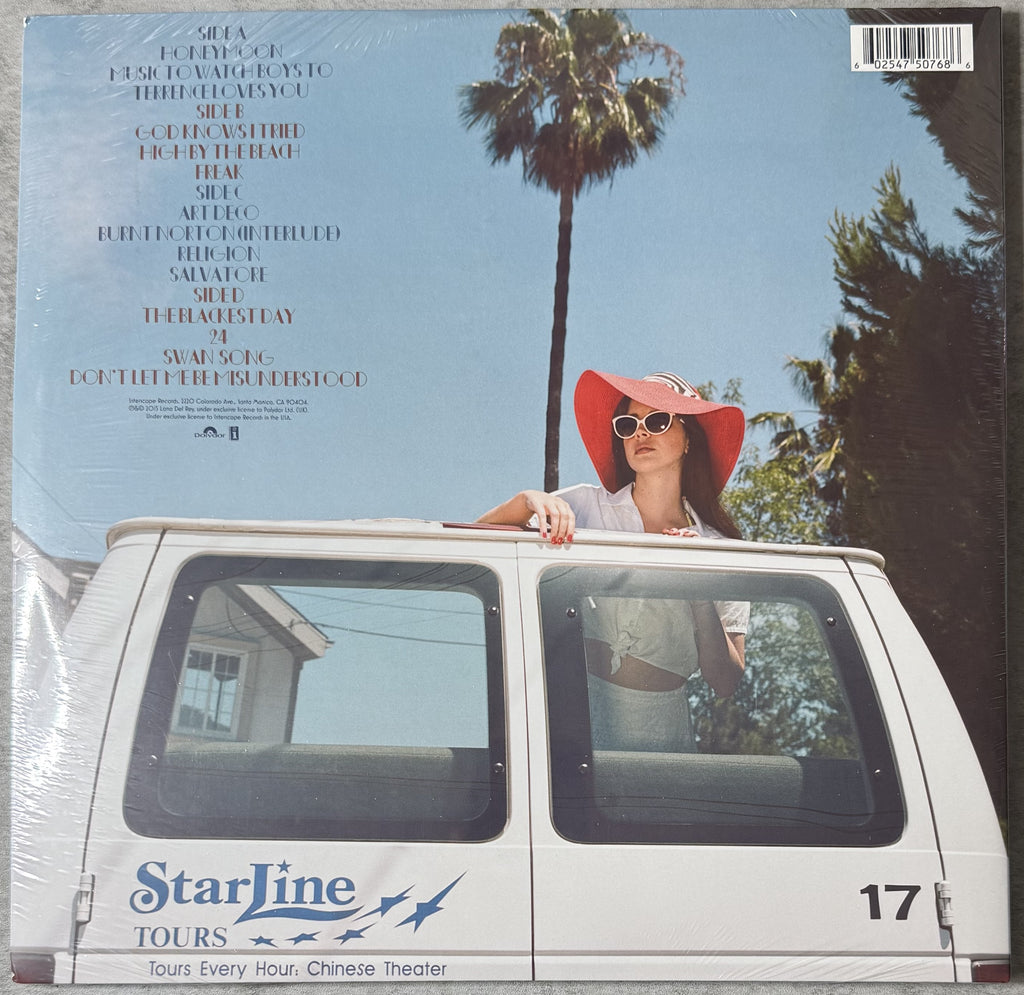Lana Del Rey - Honeymoon SEALED/NM 2015 US 1st Press