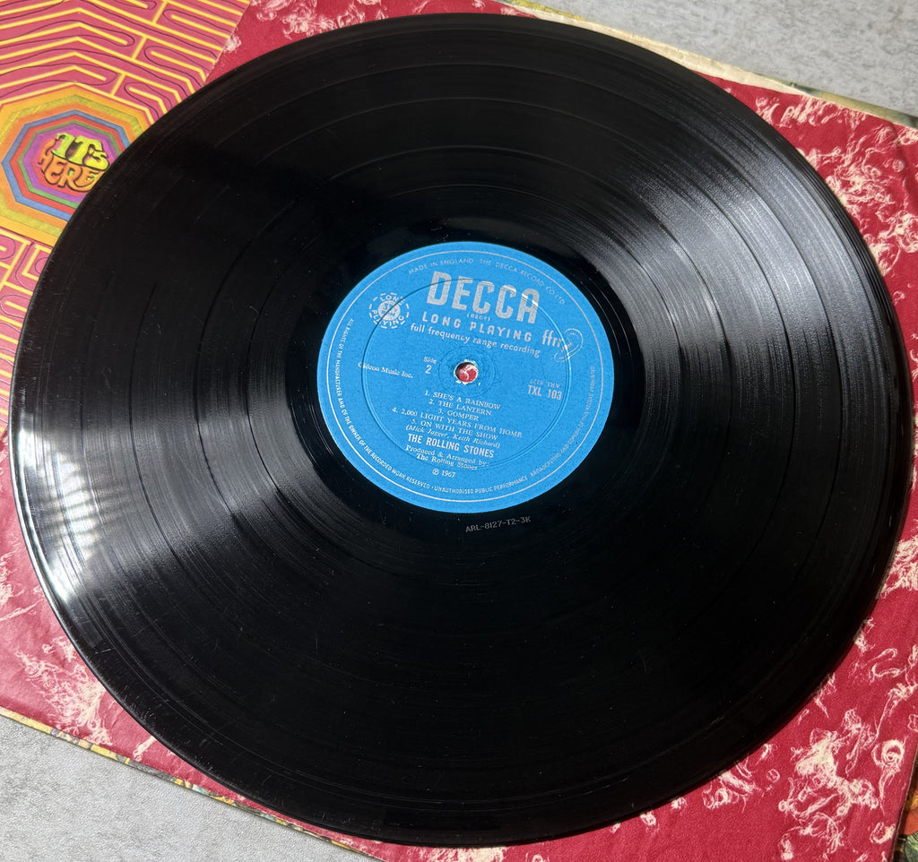 The Rolling Stones - Their Satanic Majesties Request 1967 UK Import repress G/G+