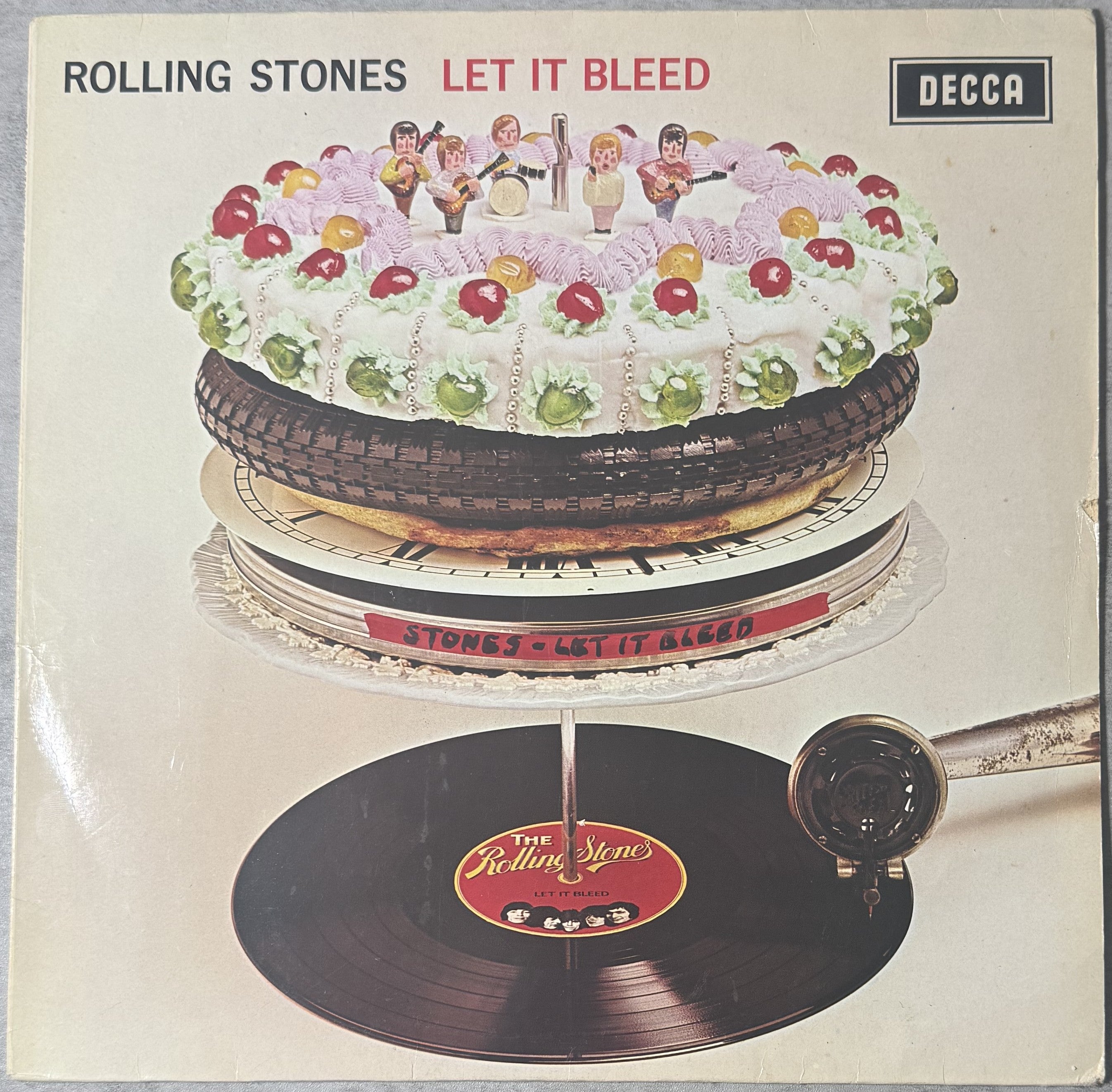 The Rolling Stones - Let It Bleed - 80s European Import PRS Pressing VG/VG+