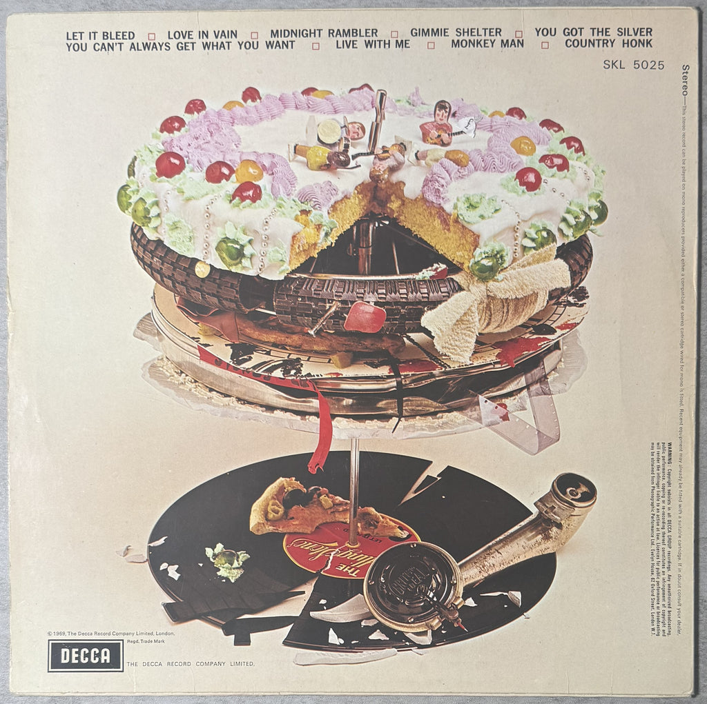 The Rolling Stones - Let It Bleed - 80s European Import PRS Pressing VG/VG+