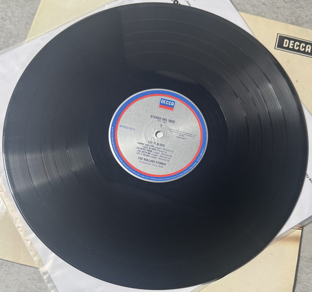 The Rolling Stones - Let It Bleed - 80s European Import PRS Pressing VG/VG+