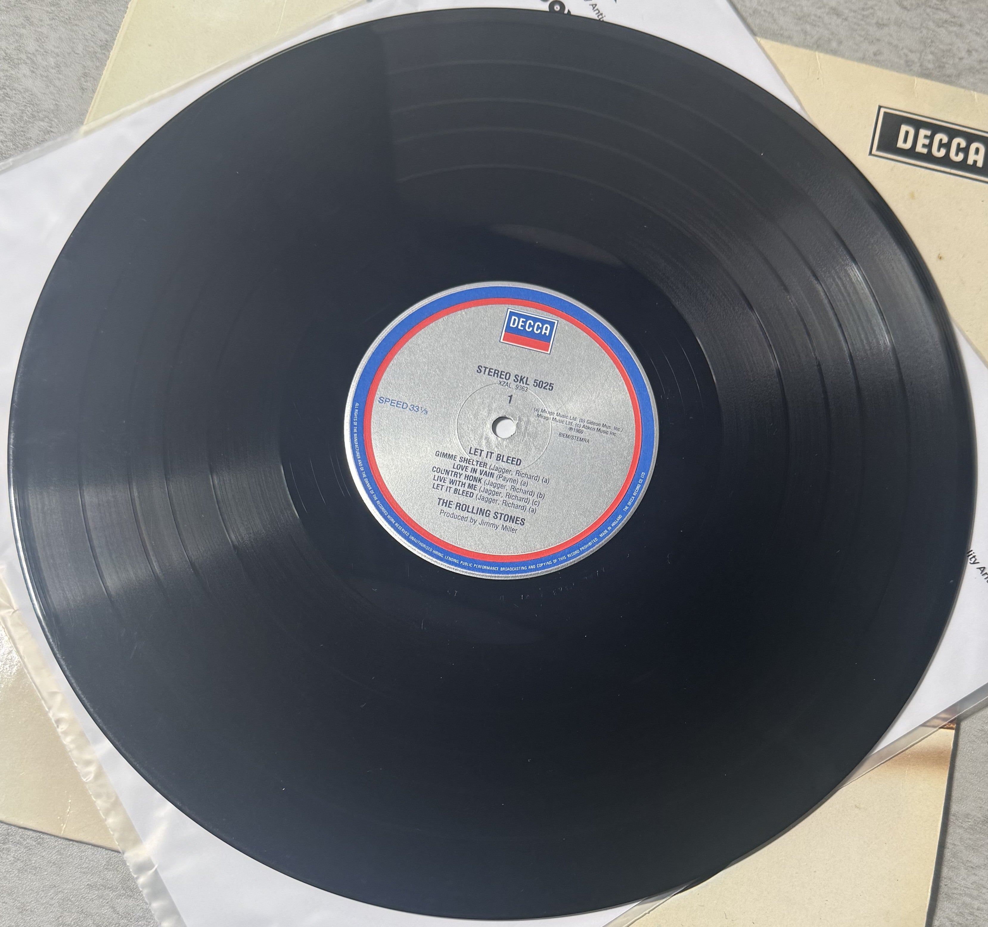 The Rolling Stones - Let It Bleed - 80s European Import PRS Pressing VG/VG+