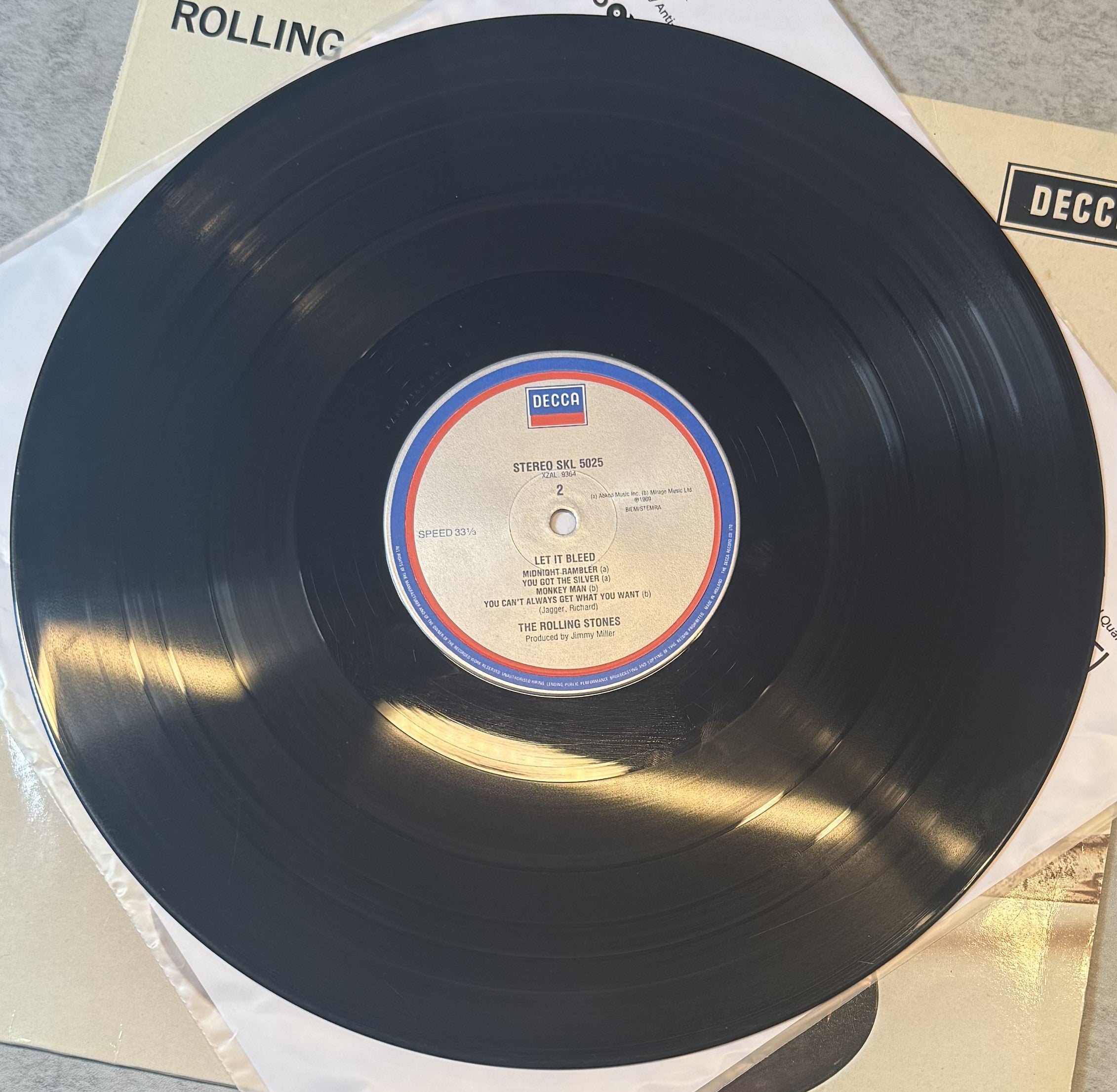 The Rolling Stones - Let It Bleed - 80s European Import PRS Pressing VG/VG+