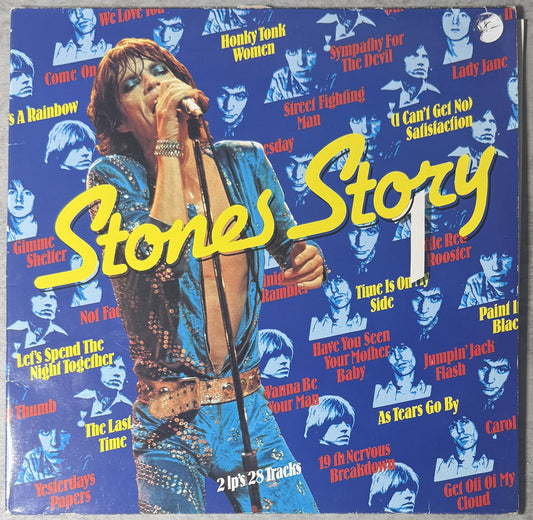 The Rolling Stones - Stones Story 1 - 1981 Dutch Import 2xLP VG/G+
