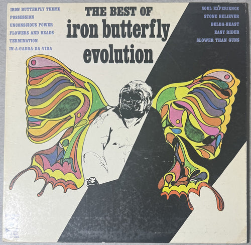 The Best of Iron Butterfly Evolution - 1971 US 1st Press Club Edtn VG/VG+ Stereo
