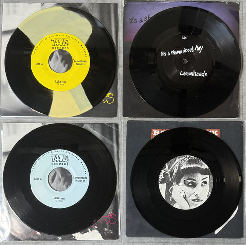 Lemonheads Fan Pack - 8 x 7" 45s 1986-1997 w/ PROMO & Imports VG/VG+ play