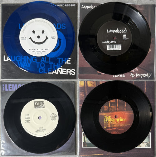 Lemonheads Fan Pack - 8 x 7" 45s 1986-1997 w/ PROMO & Imports VG/VG+ play