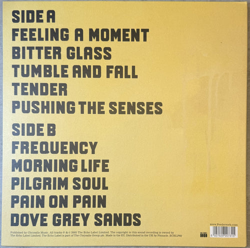 Feeder - Pushing The Senses 2005 UK 1st Press Ltd Edtn (1,000) VG+/VG+