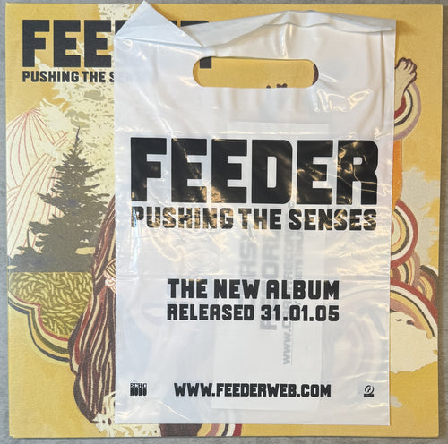 Feeder - Pushing The Senses 2005 UK 1st Press Ltd Edtn (1,000) VG+/VG+